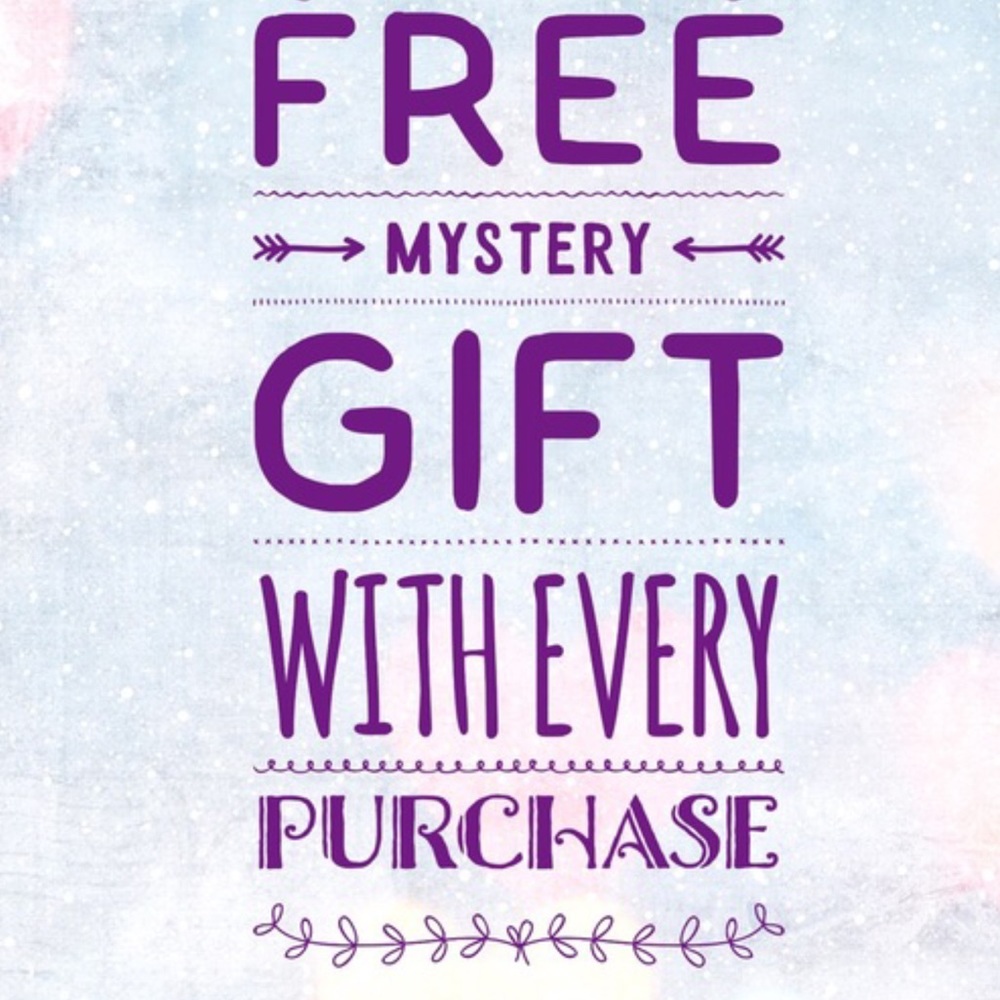 Free gift with every purchase